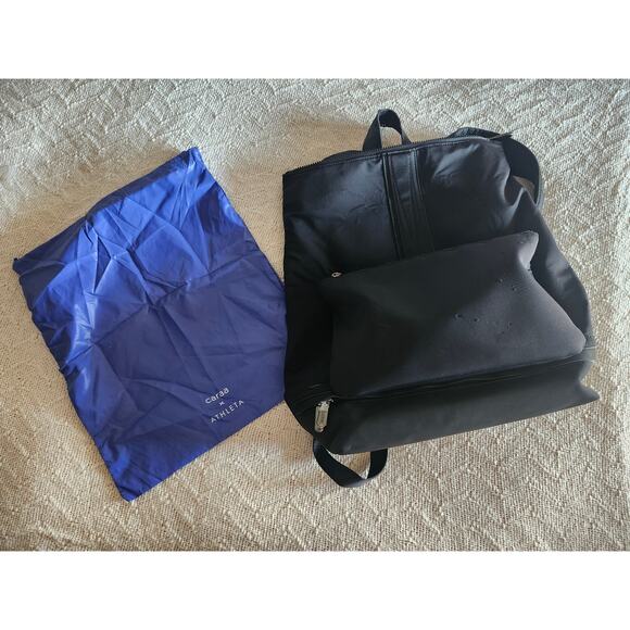 tote caraa x athleta convertible backpack